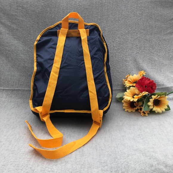 NWOT - Navy & Golden Yellow Lightweight Backpack main image 11